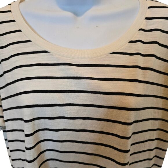 Mossimo Black/White XXL Top NWT - Picture 4 of 11